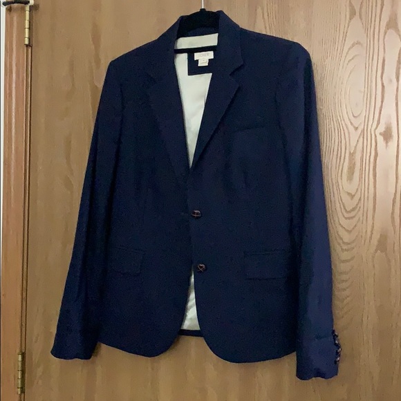 Navy Blue J Crew Classic Blazer - Picture 5 of 5